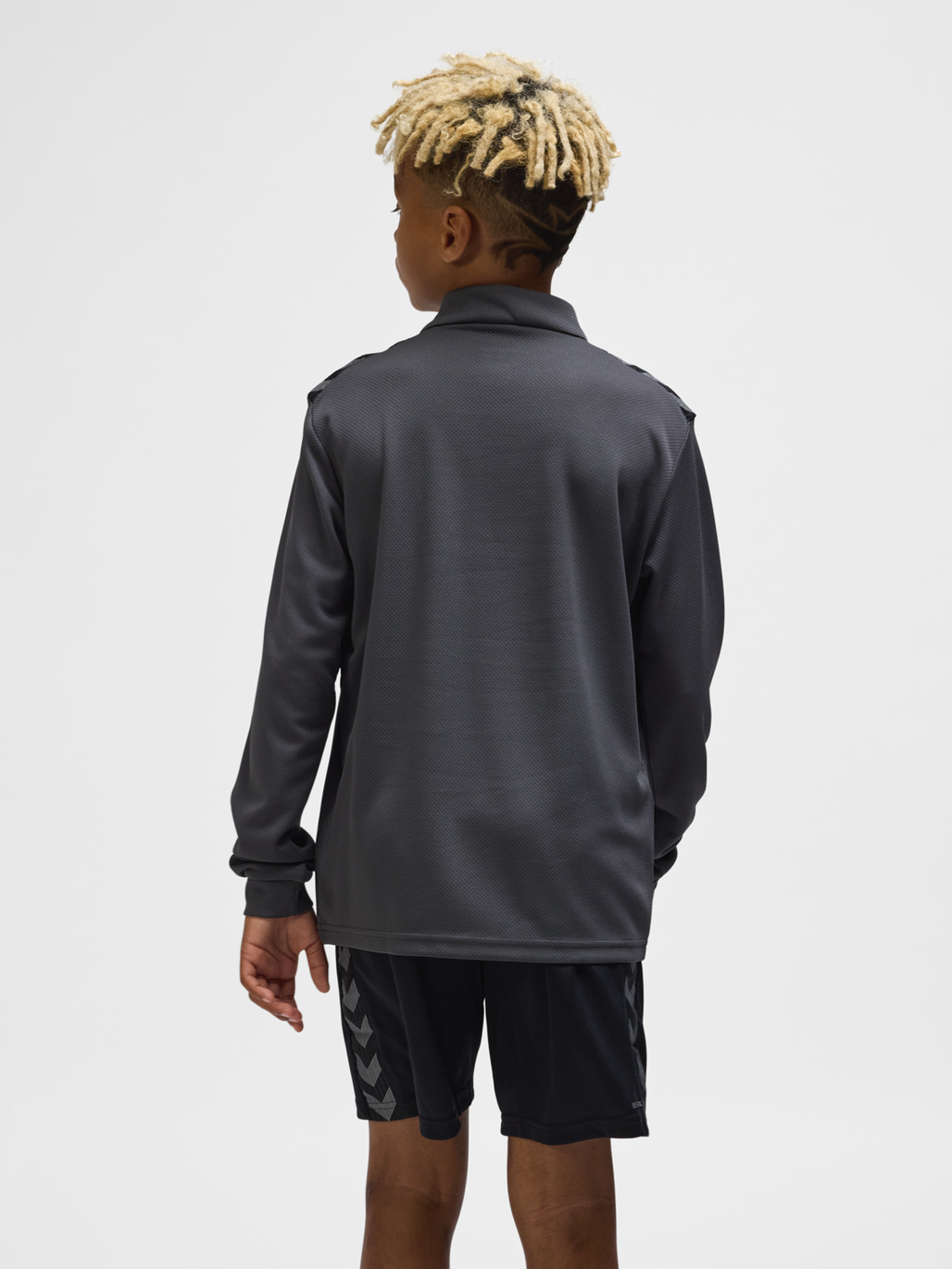 hmlAUTHENTIC HALF ZIP SWEAT KIDS