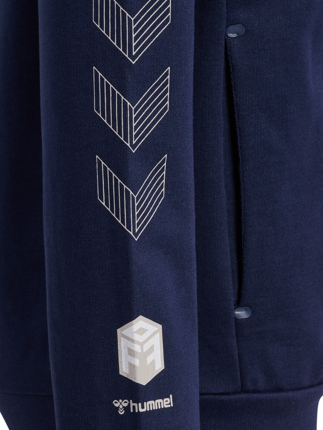 hmlMOVE GRID COTTON ZIP HOODIE KIDS