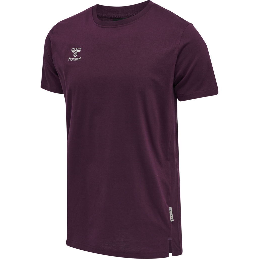 hmlMOVE GRID COTTON T-SHIRT S/S