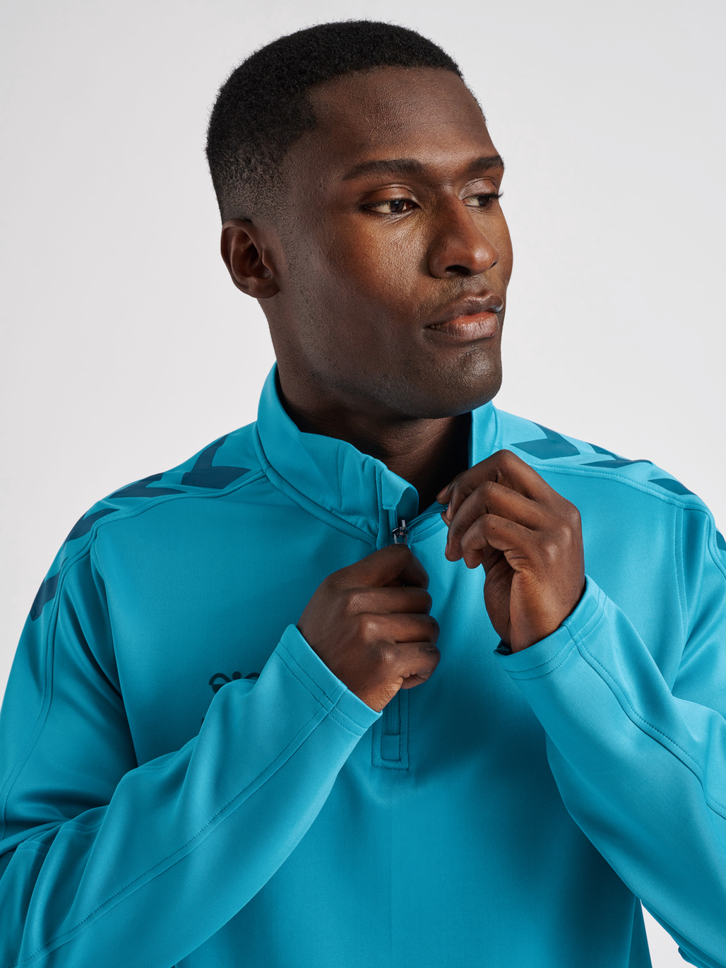 hmlCORE XK HALF ZIP POLY SWEAT