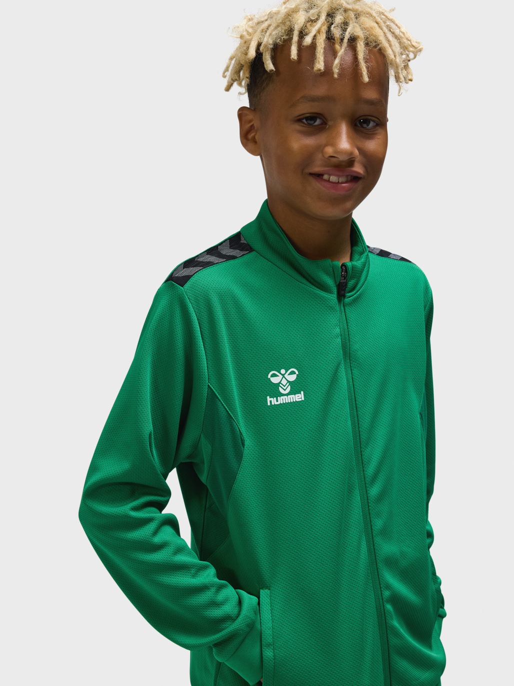 hmlAUTHENTIC PL ZIP JACKET KIDS