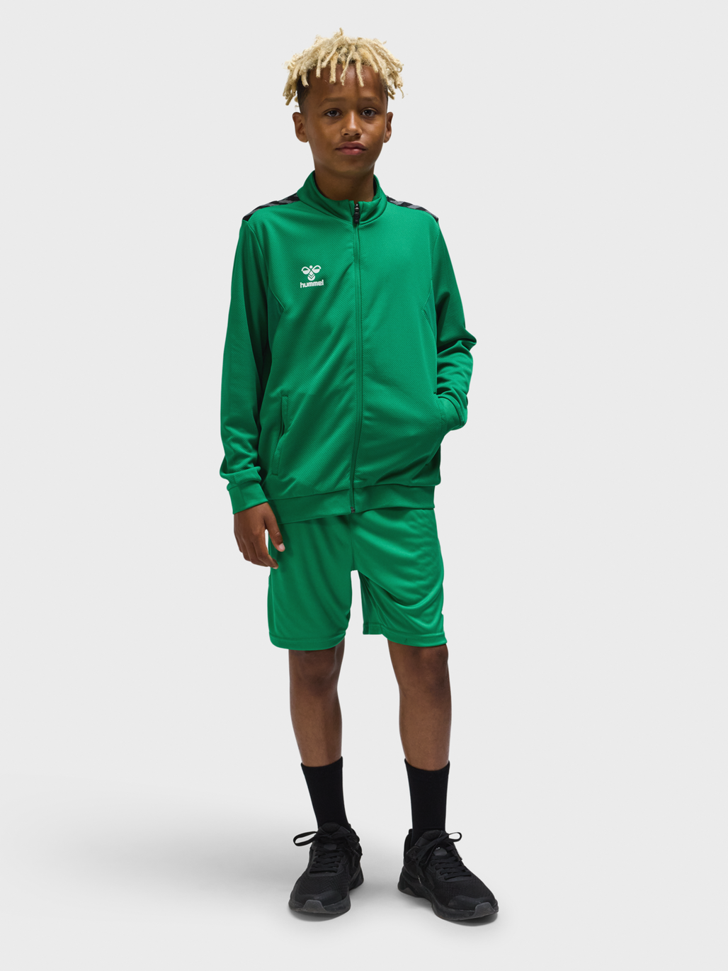 hmlAUTHENTIC PL ZIP JACKET KIDS