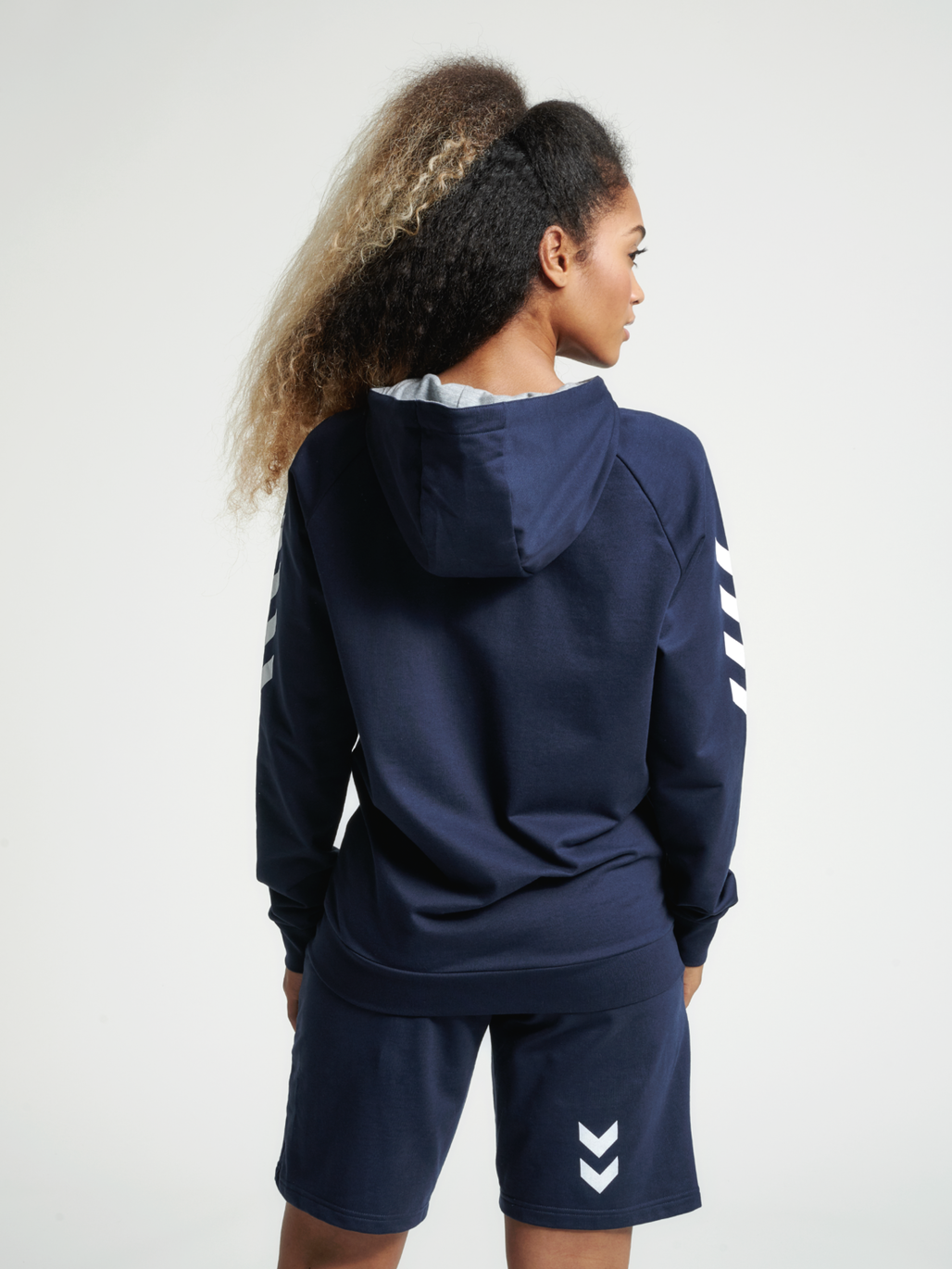 HMLGO COTTON ZIP HOODIE WOMAN