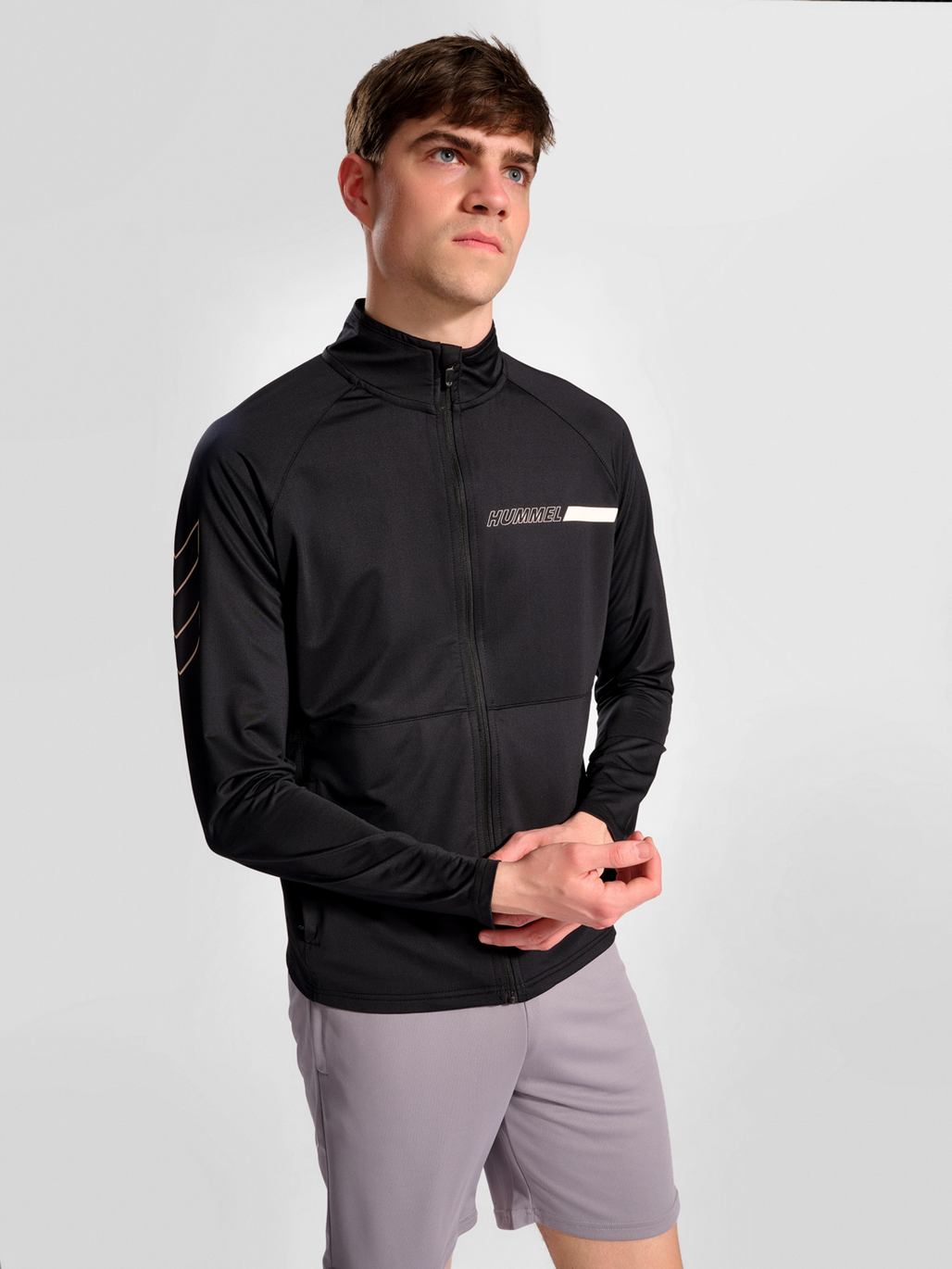 hmlTE STRENGTH TRAINING TRACK TOP