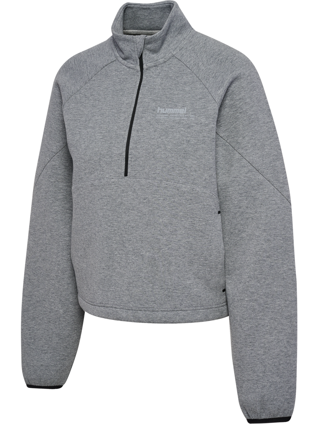 hmlTECH FLEECE WOMEN BOXY HALF ZIP