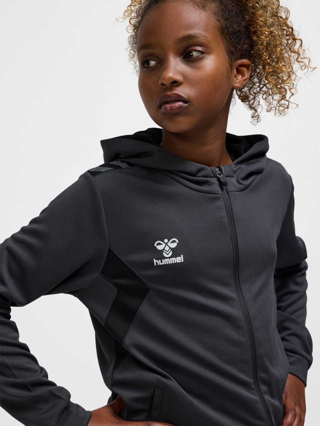 hmlAUTHENTIC PL ZIP HOODIE KIDS