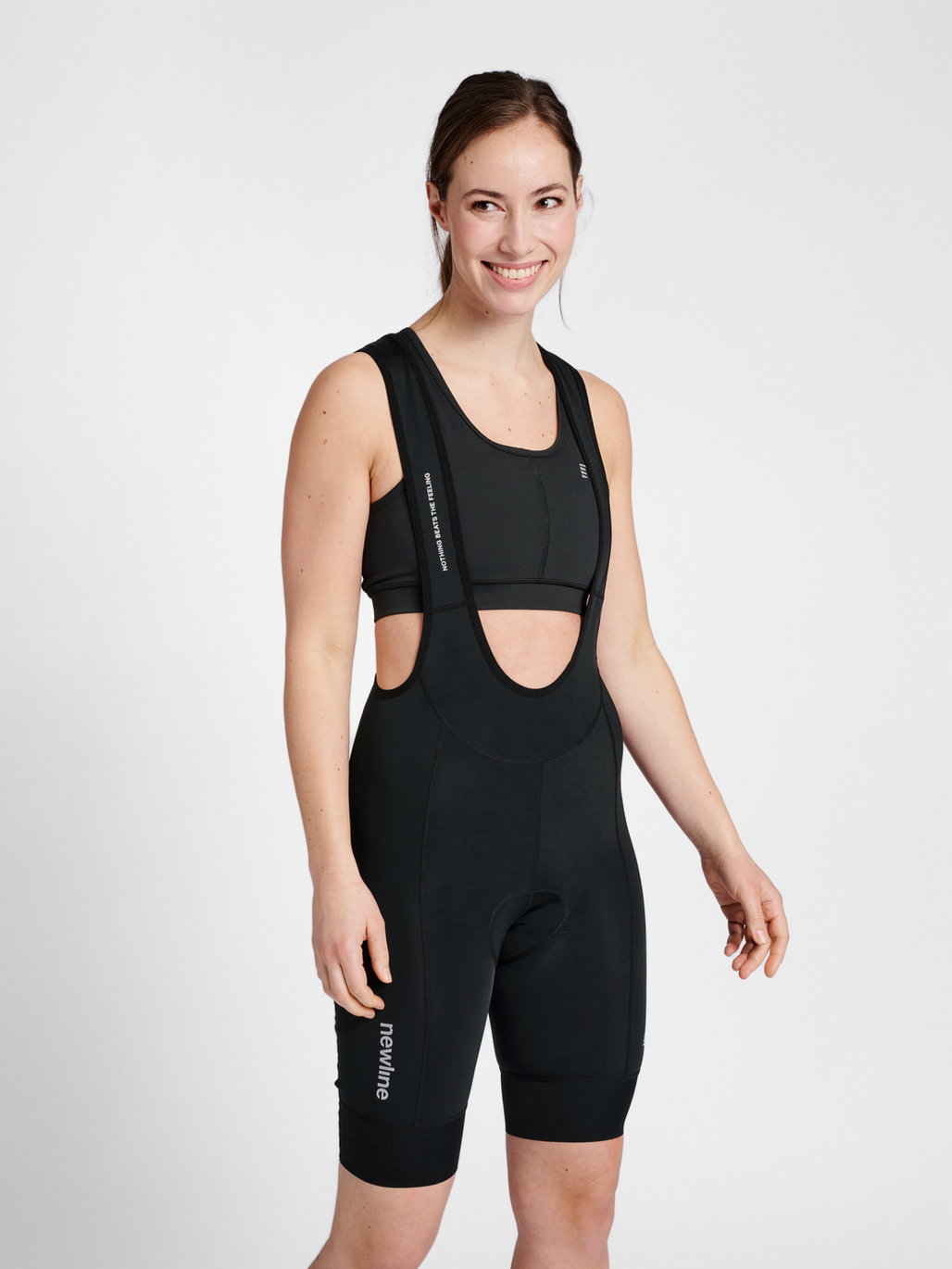 WOMENS CORE BIKE PANEL BIB SHORTS