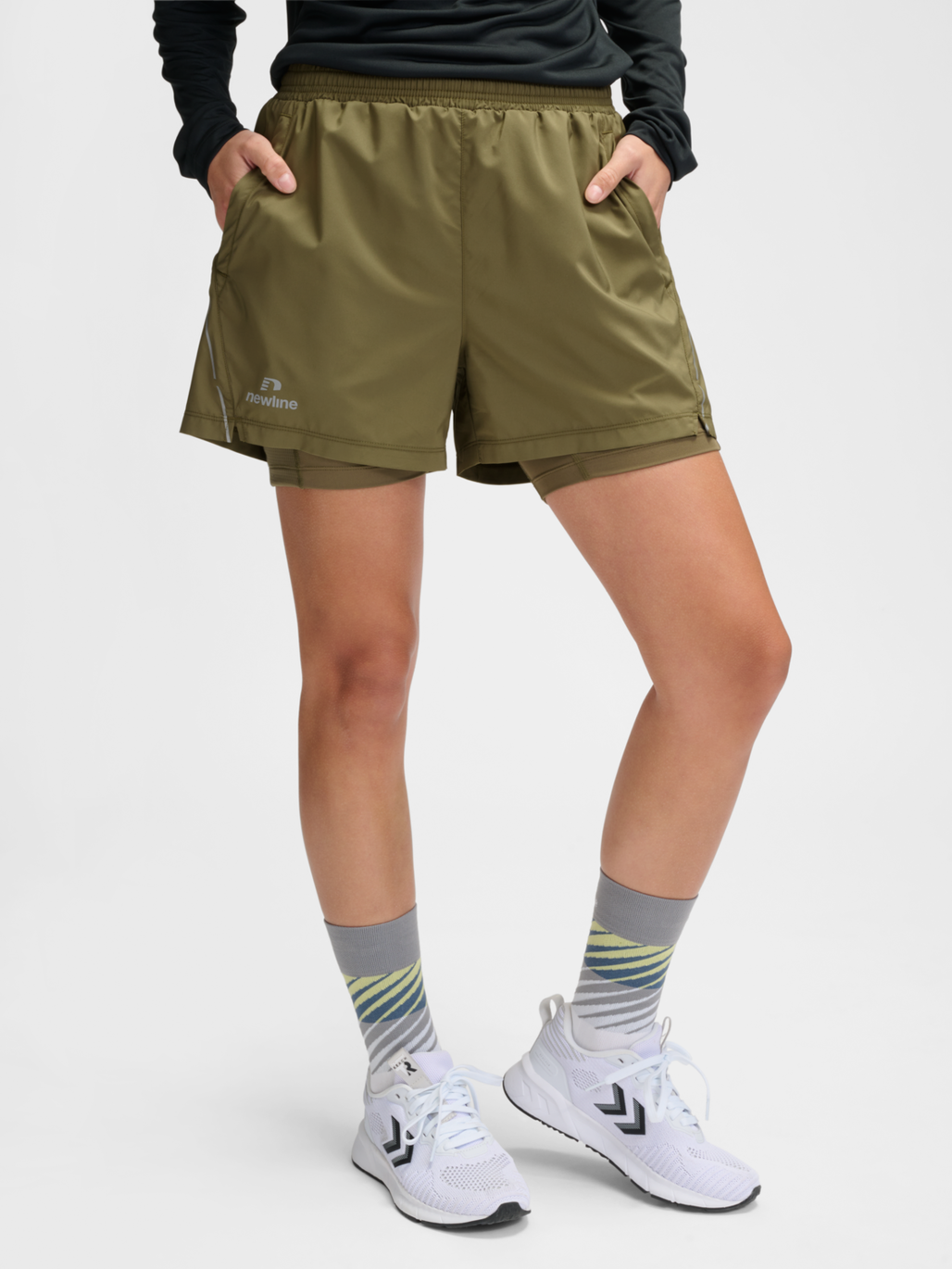 nwlFAST 2IN1 ZIP POCKET SHORTS W