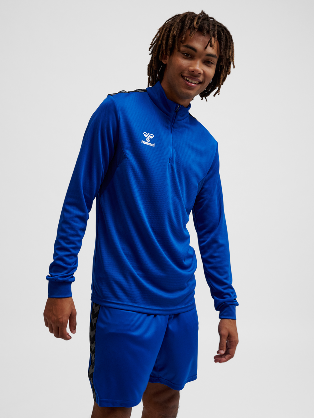 hmlAUTHENTIC HALF ZIP SWEAT