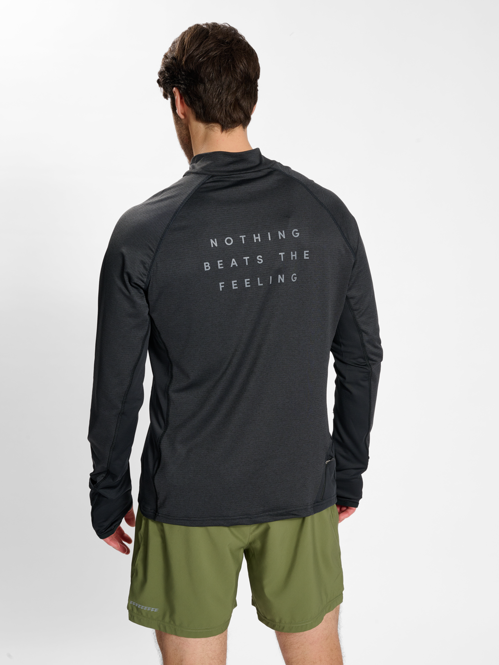 nwlMESA 1/2 ZIP L/S MEN