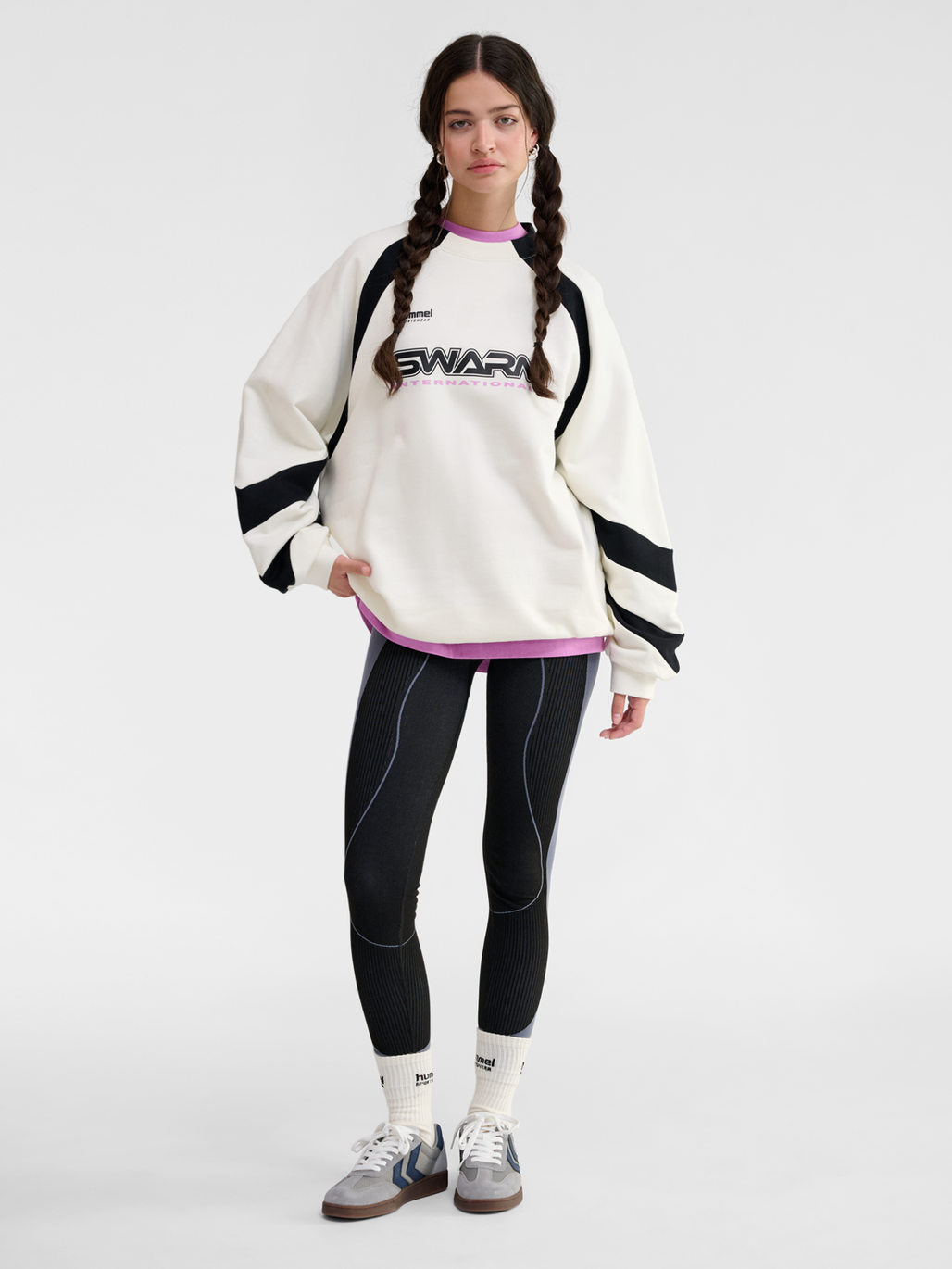 hmlOVERSIZED CREW SPORTSWEAR SWARM
