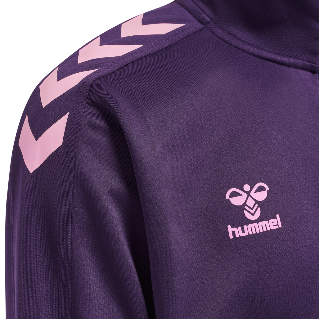 hmlCORE XK HALF ZIP POLY SWEAT