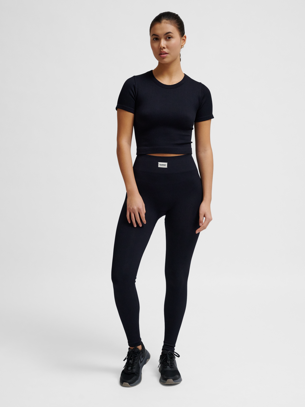 hmlPULSE SEAMLESS RIB MW TIGHTS