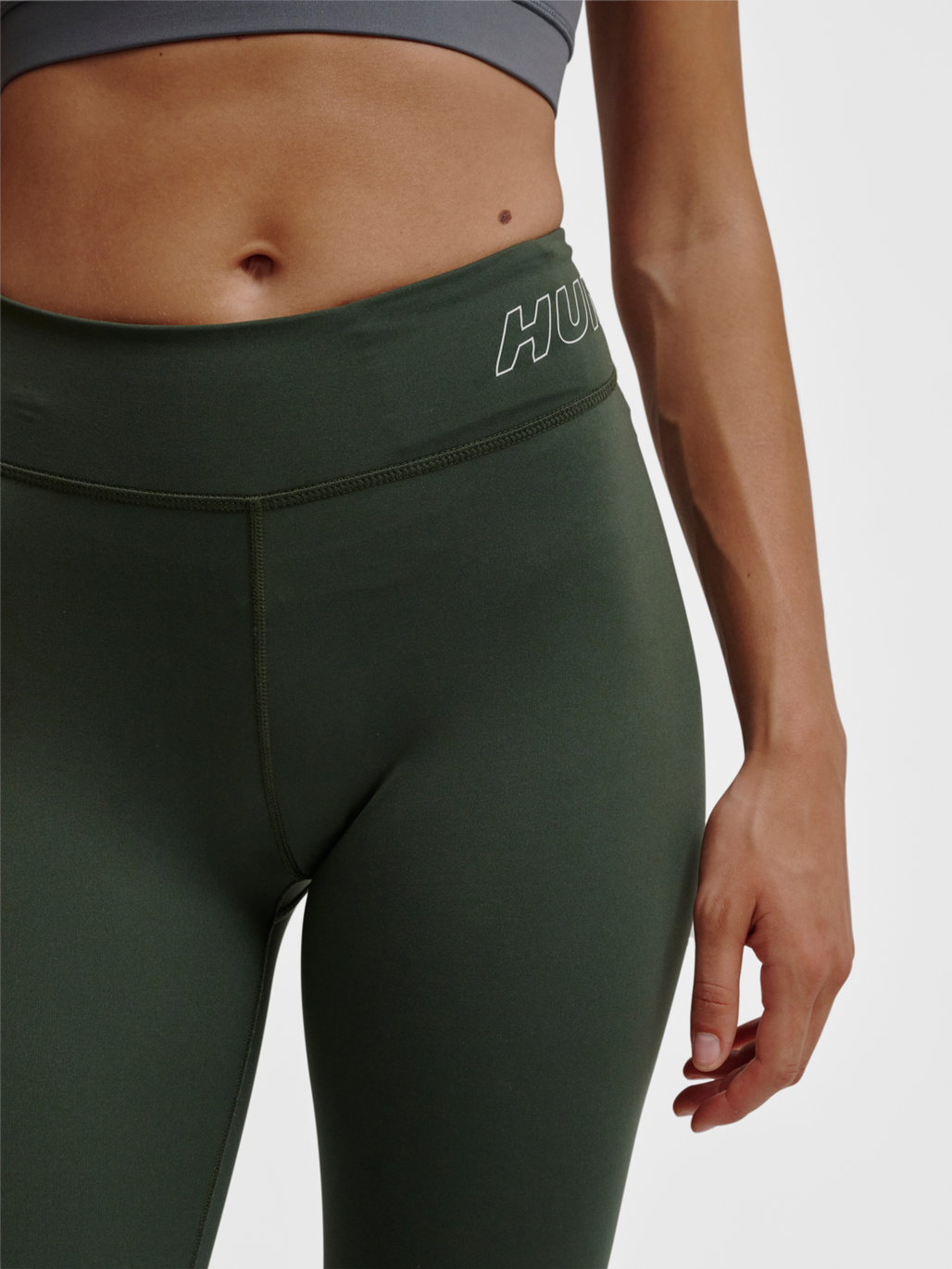 hmlTE FUNDAMENTAL MID WAIST TIGHTS