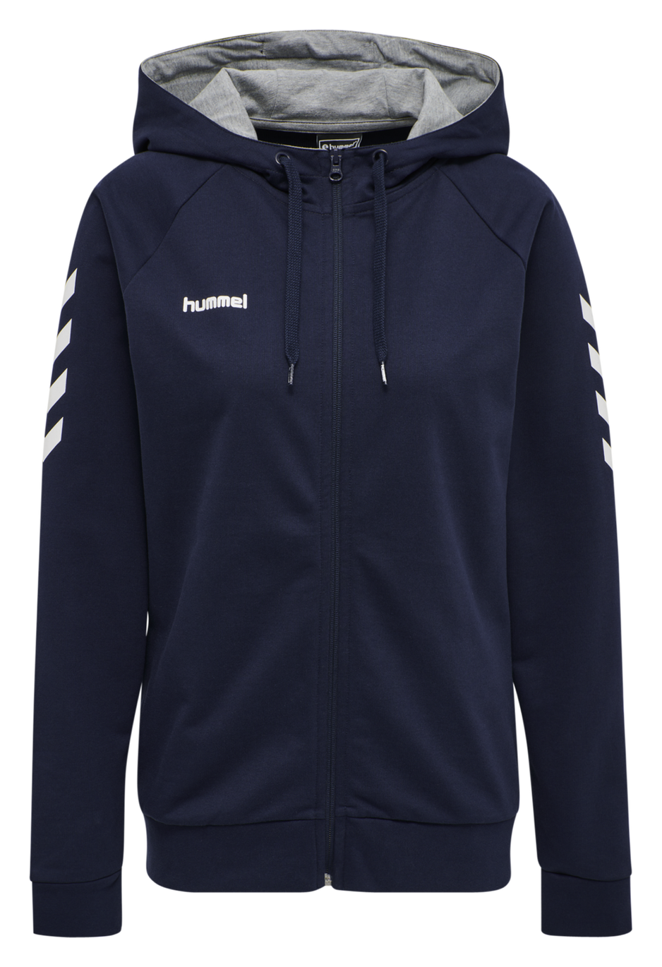 HMLGO COTTON ZIP HOODIE WOMAN