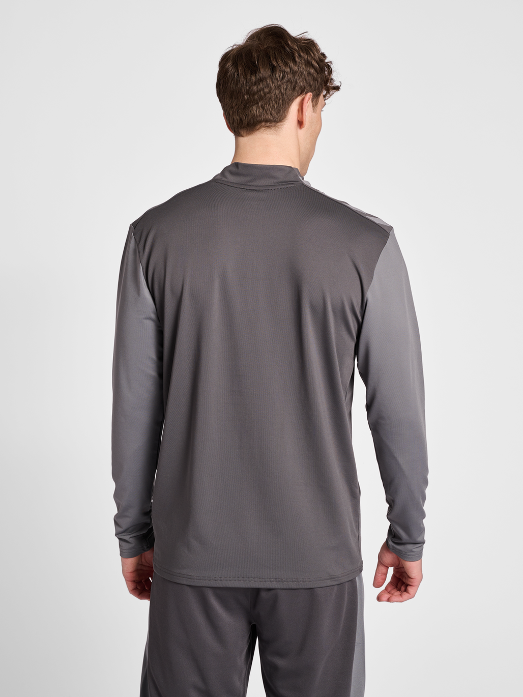 hmlPRO GRID HALF ZIP TRAINING L/S