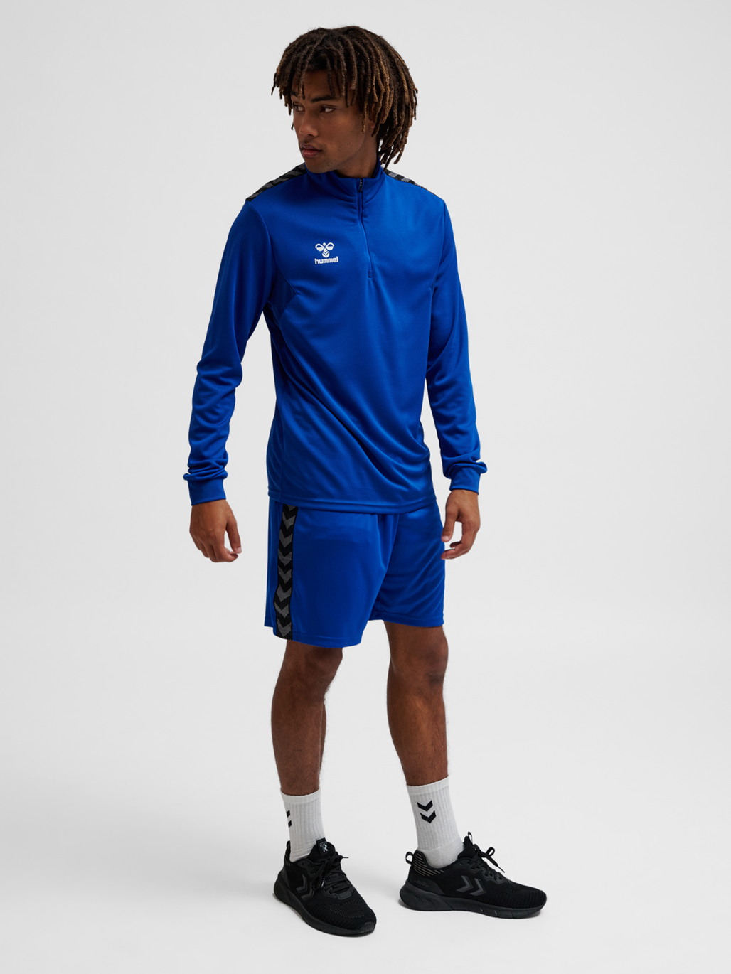 hmlAUTHENTIC HALF ZIP SWEAT