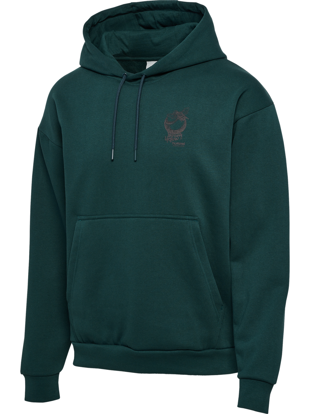 hmlLOOSE HOODIE WRONG YELLOW