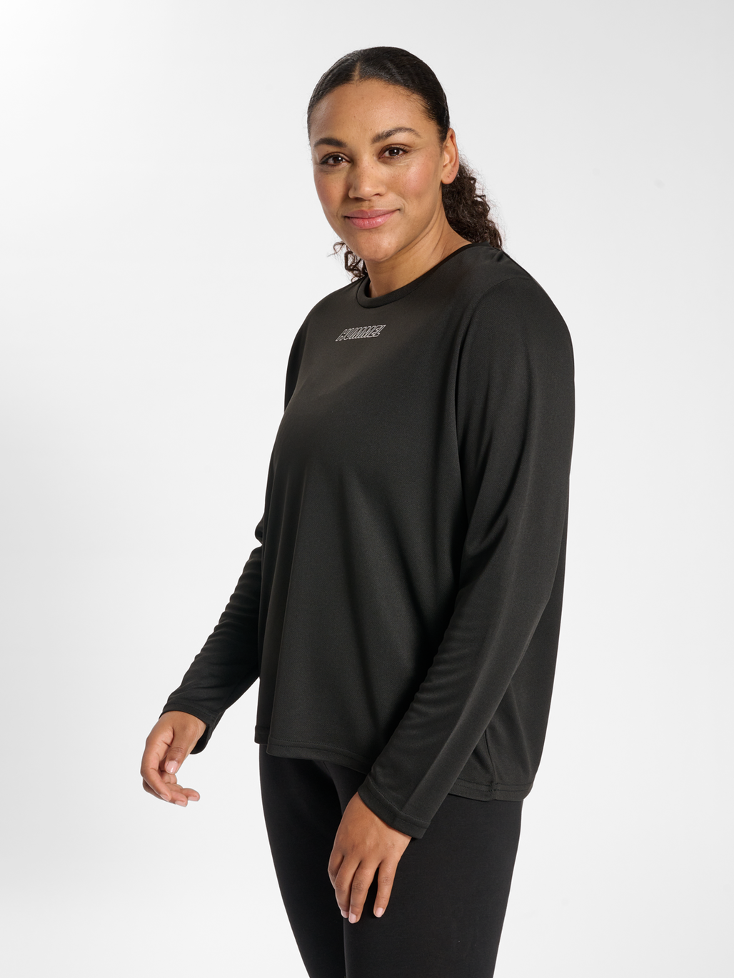 hmlTE CURVY T-SHIRT L/S PLUS