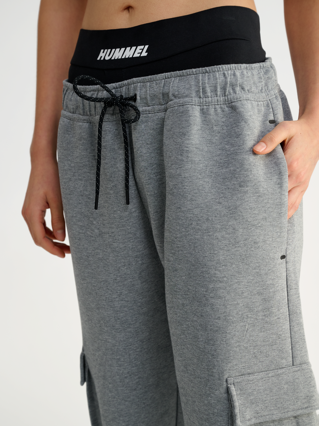 hmlTECH FLEECE LOOSE CARGO PANTS