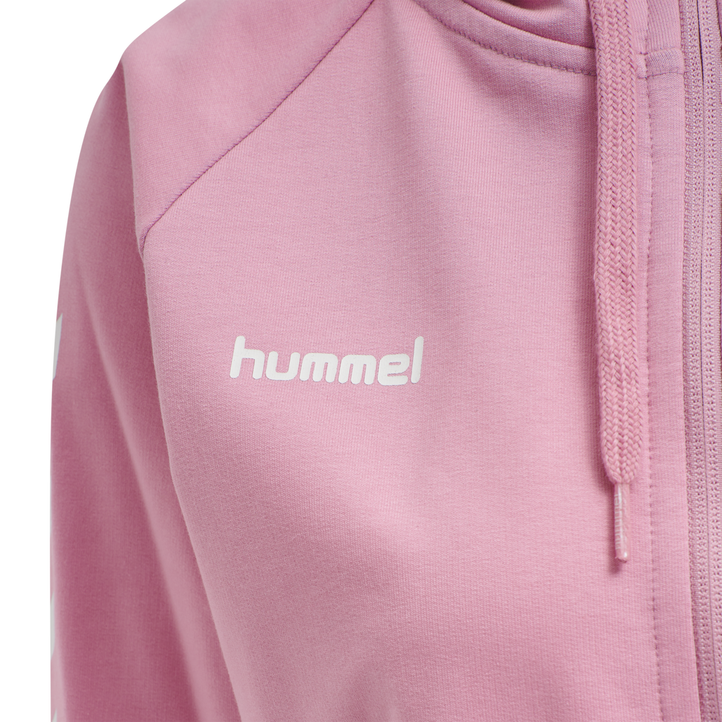 HMLGO COTTON ZIP HOODIE WOMAN
