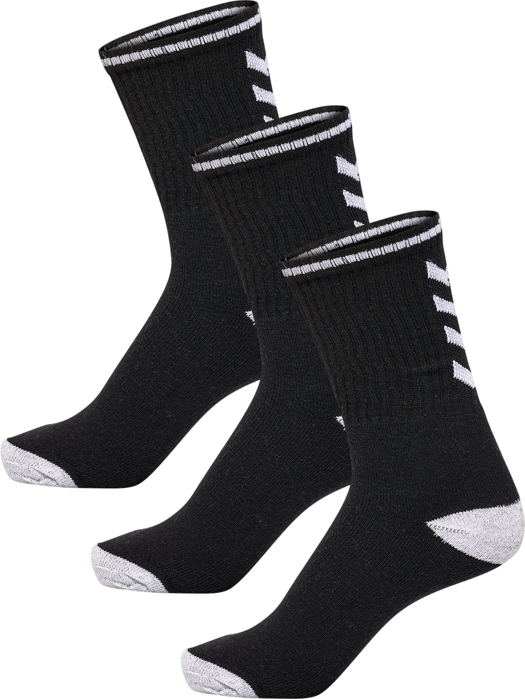 hml3-PACK SINGLE STRIPE CREW SOCK