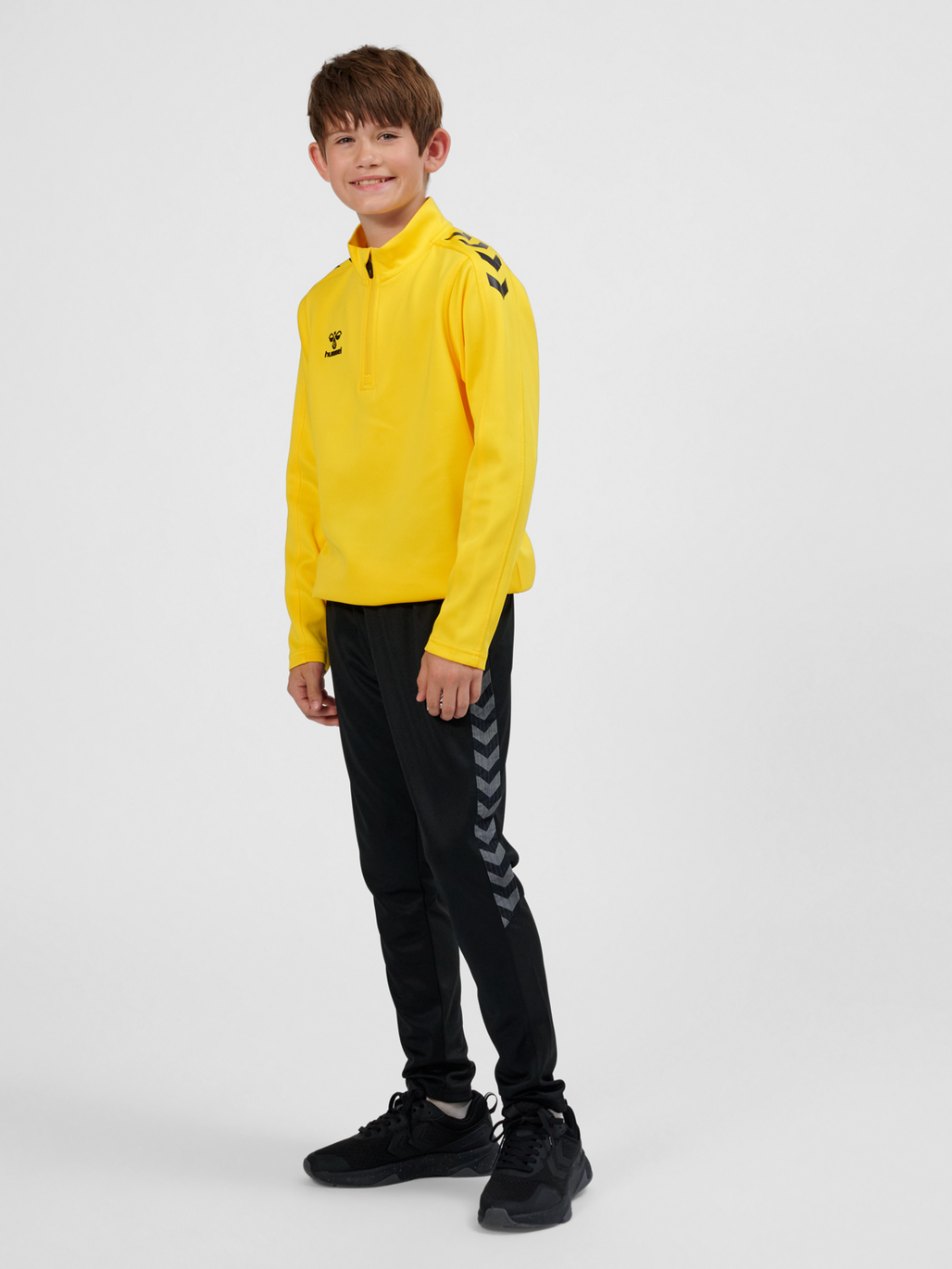 hmlCORE XK HALF ZIP POLY SWEAT KIDS
