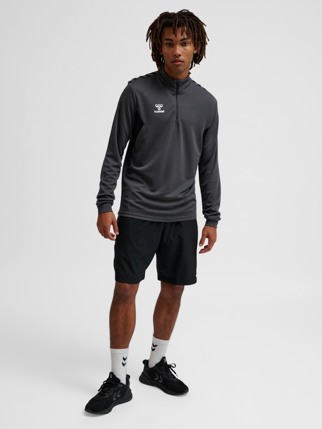 hmlAUTHENTIC HALF ZIP SWEAT