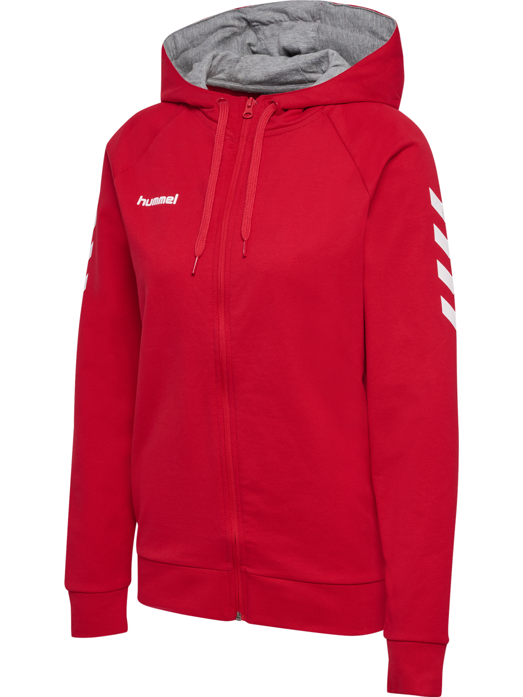 HMLGO COTTON ZIP HOODIE WOMAN