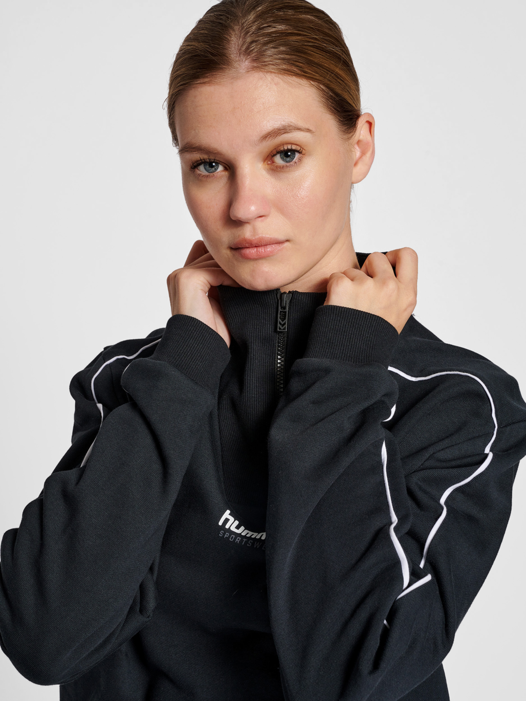 hmlLGC WESLEY HALF ZIP SWEATSHIRT