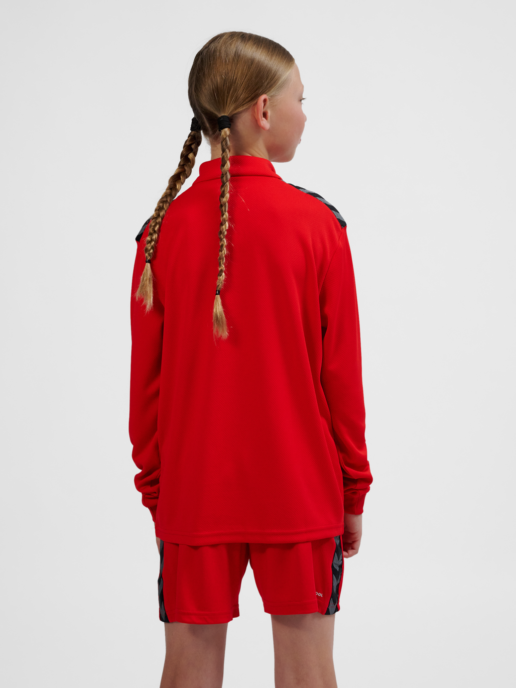 hmlAUTHENTIC HALF ZIP SWEAT KIDS