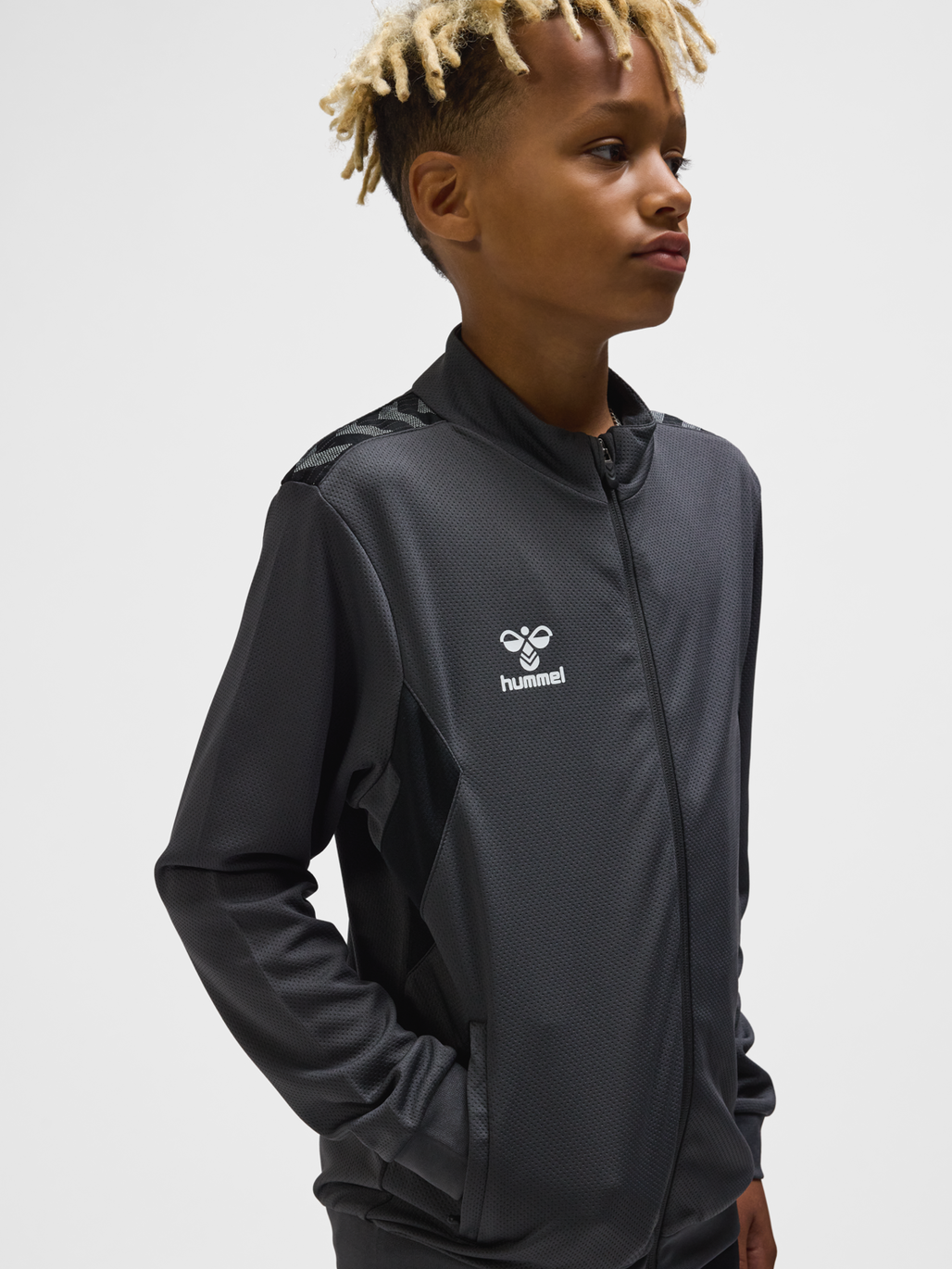 hmlAUTHENTIC PL ZIP JACKET KIDS