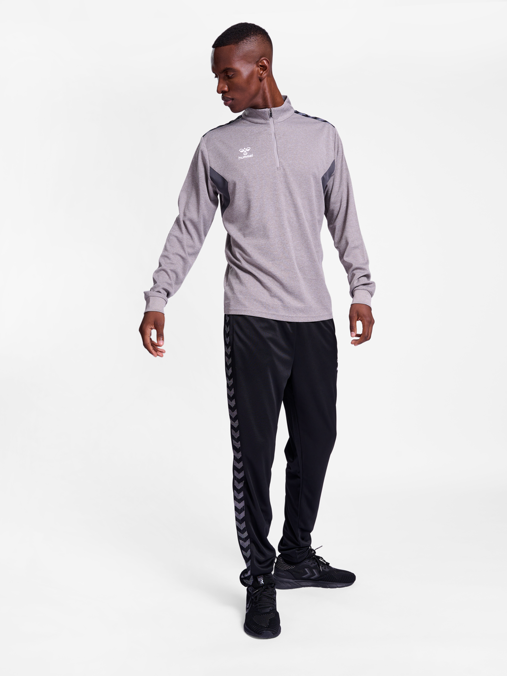 hmlAUTHENTIC HALF ZIP SWEAT