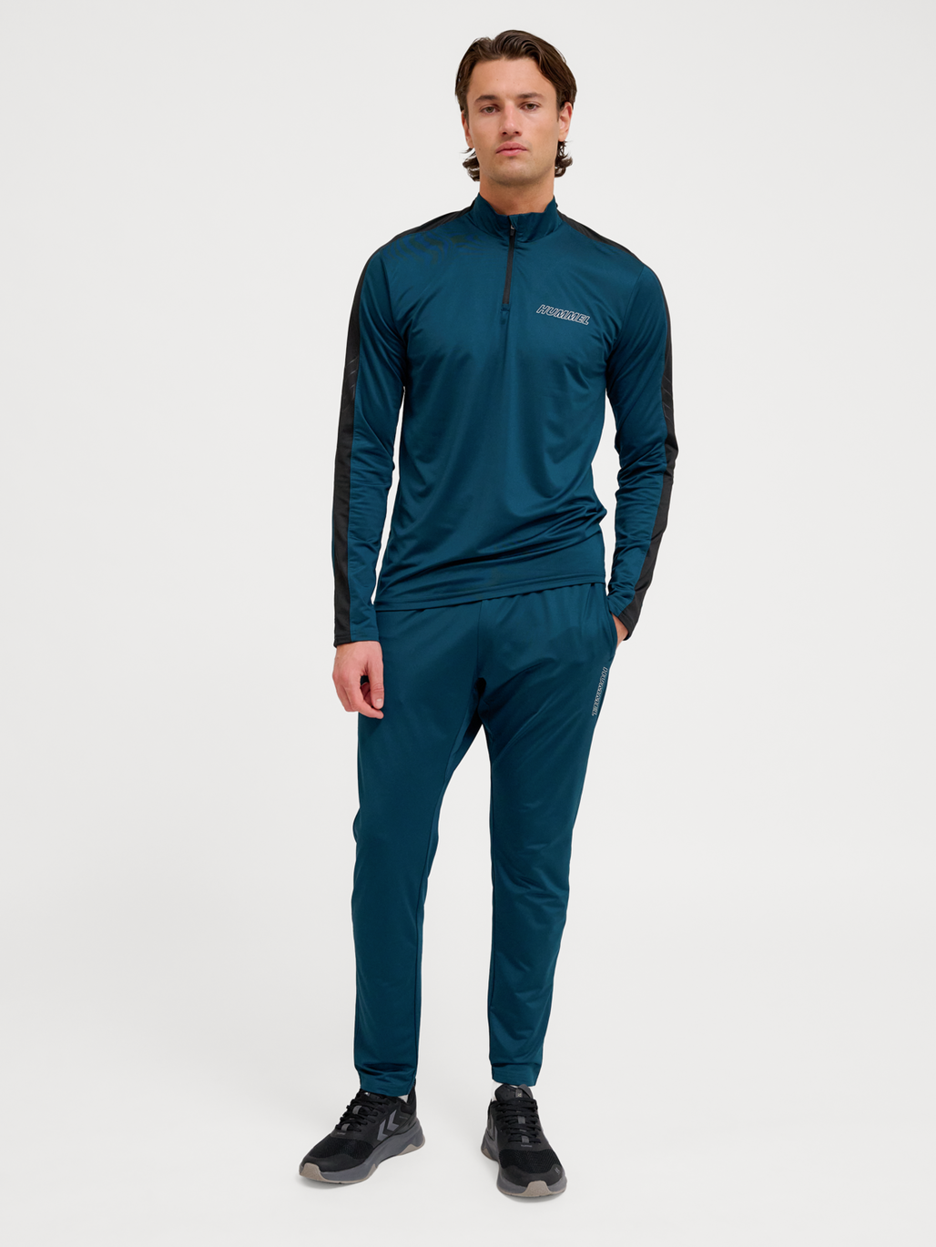 hmlTE STRENGTH PL HALF ZIP
