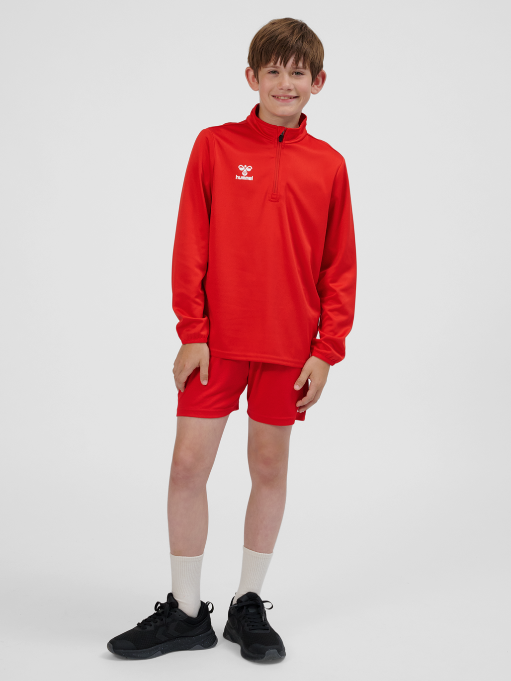 hmlESSENTIAL HALF-ZIP KIDS