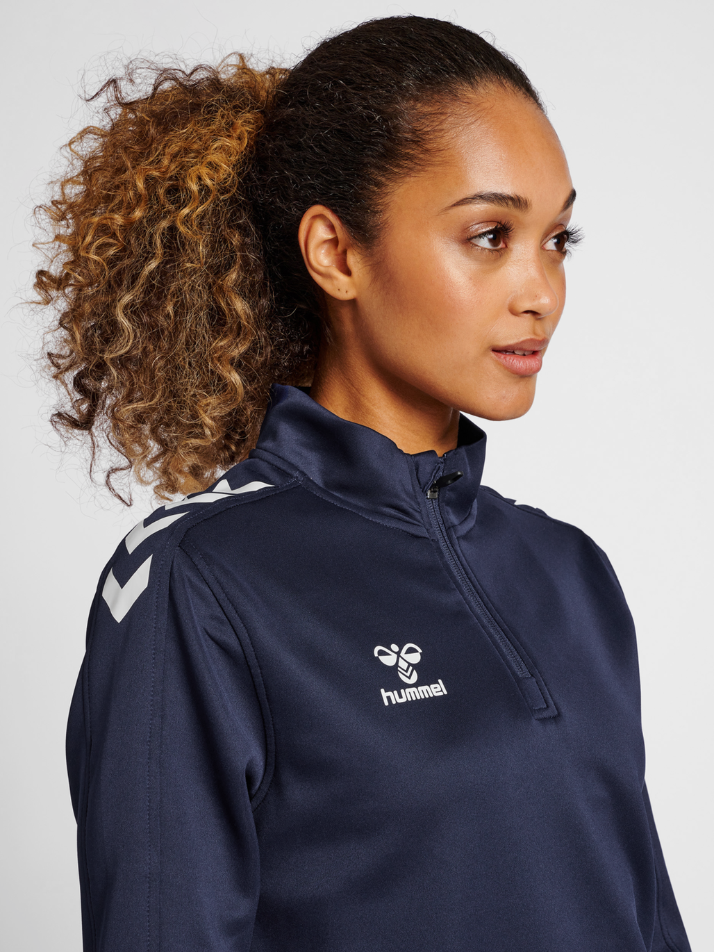 hmlCORE XK HALF ZIP SWEAT WOMAN