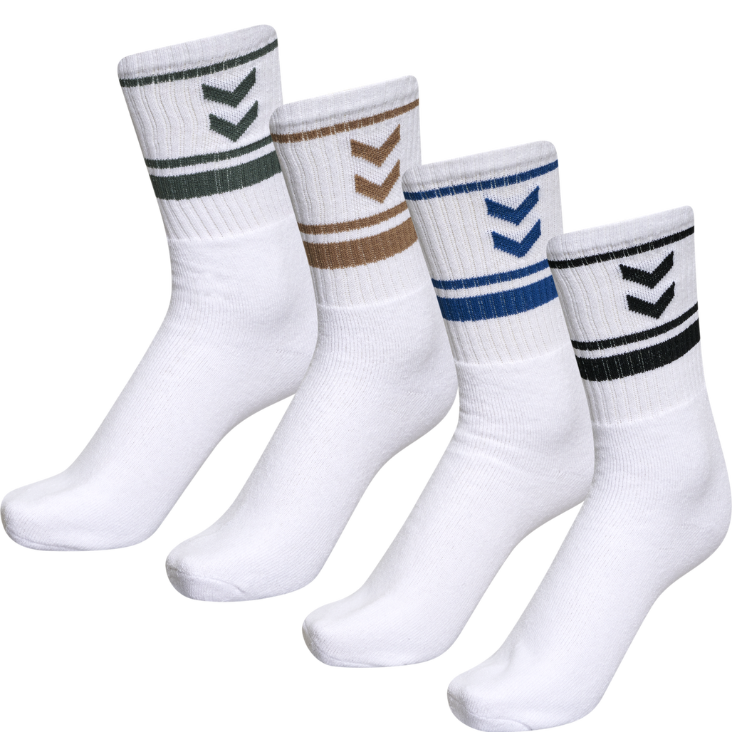 hml4 PACK TRIPLE STRIPE CREW SOCK