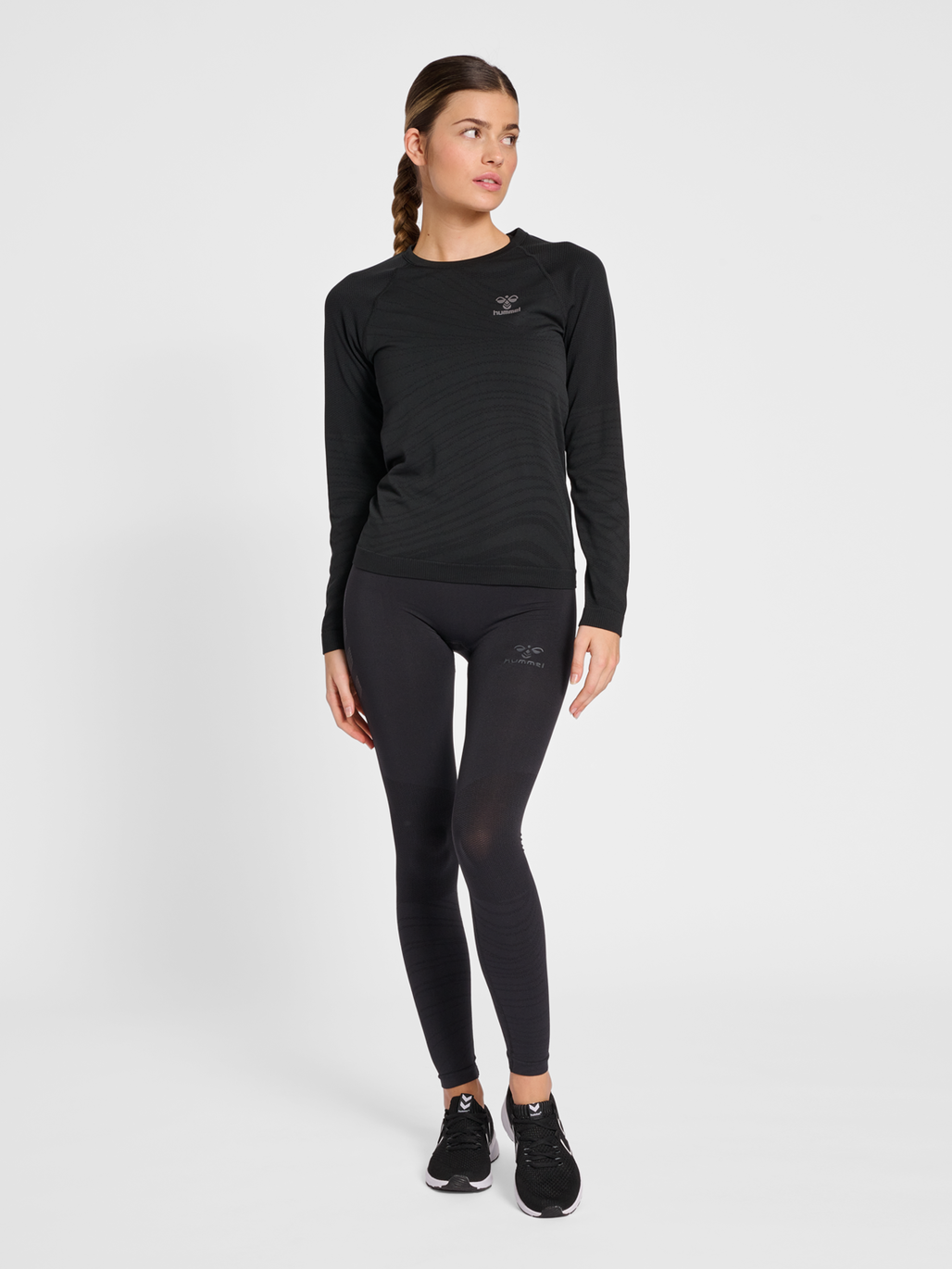hmlONGRID SEAMLESS L/S WO