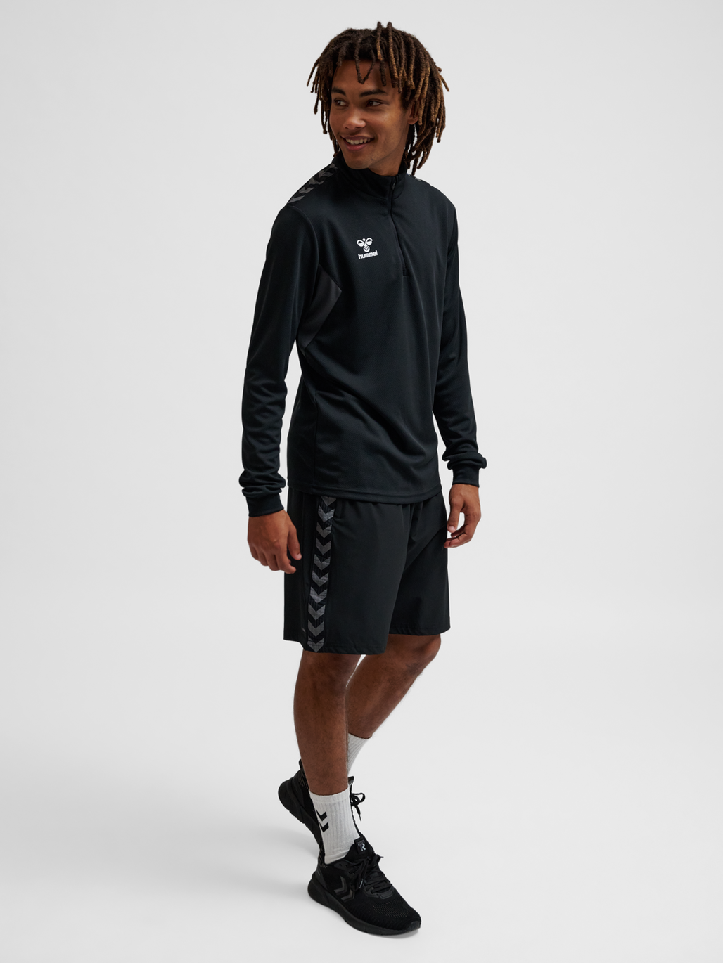 hmlAUTHENTIC HALF ZIP SWEAT