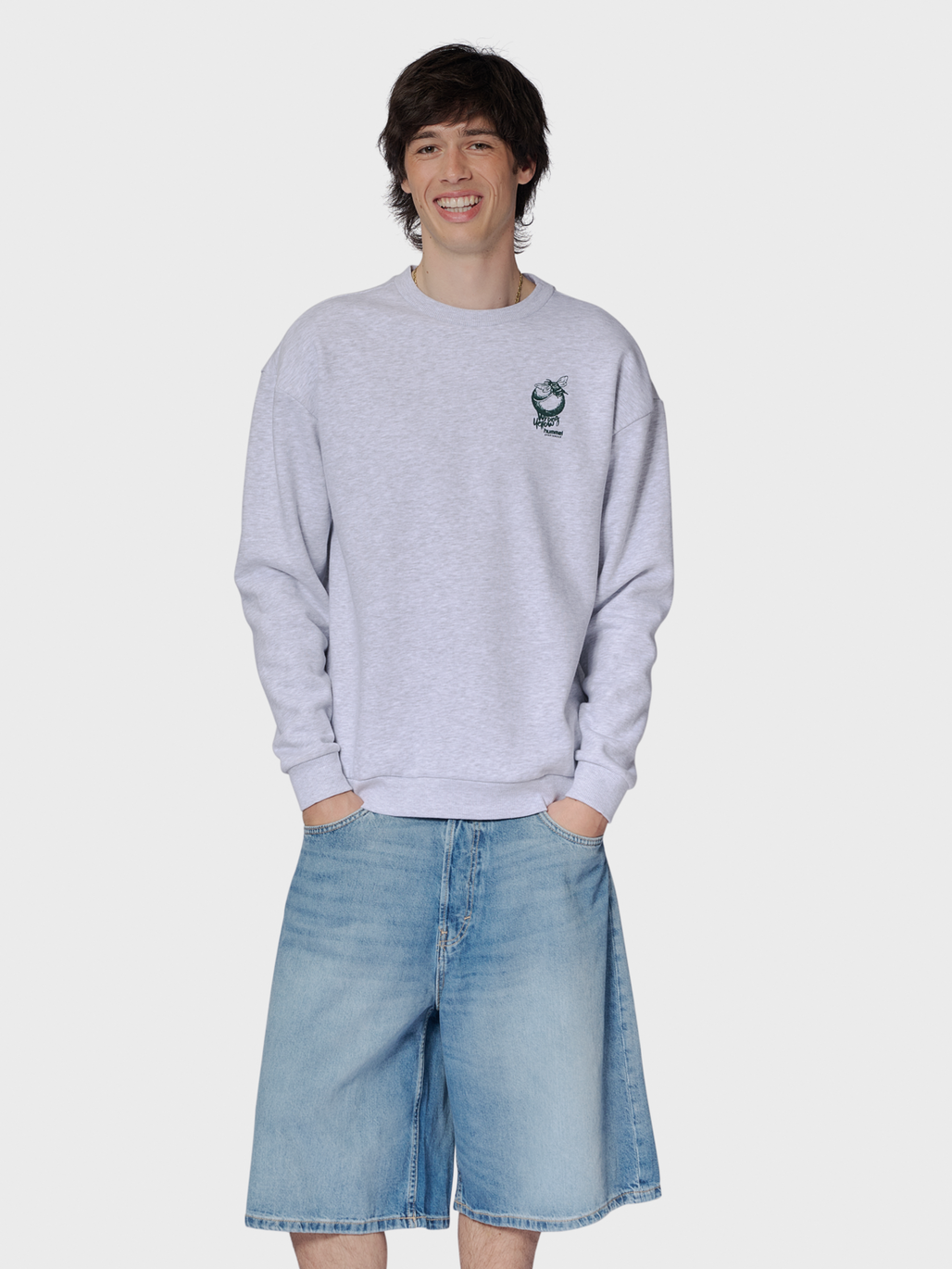 hmlLOOSE CREW WRONG YELLOW