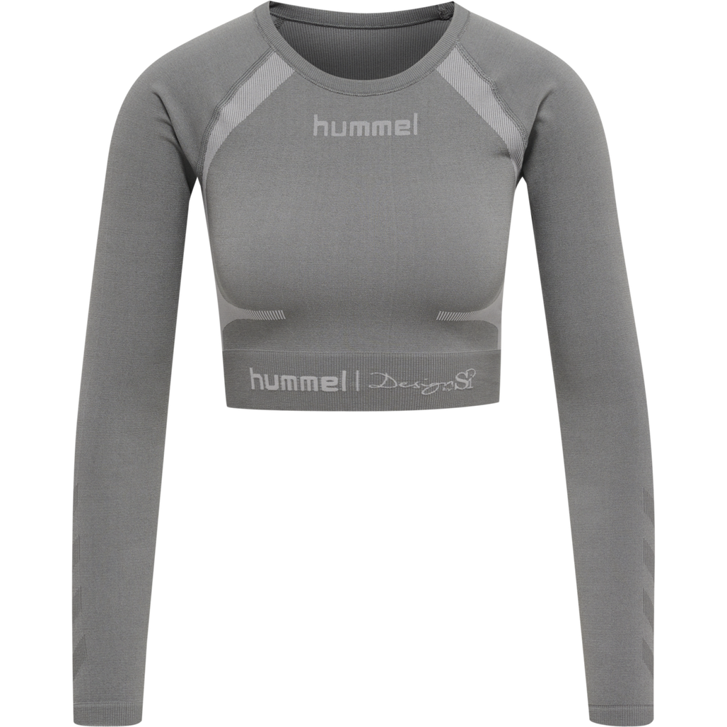 hmlSI SEAMLESS CROPTOP L/S