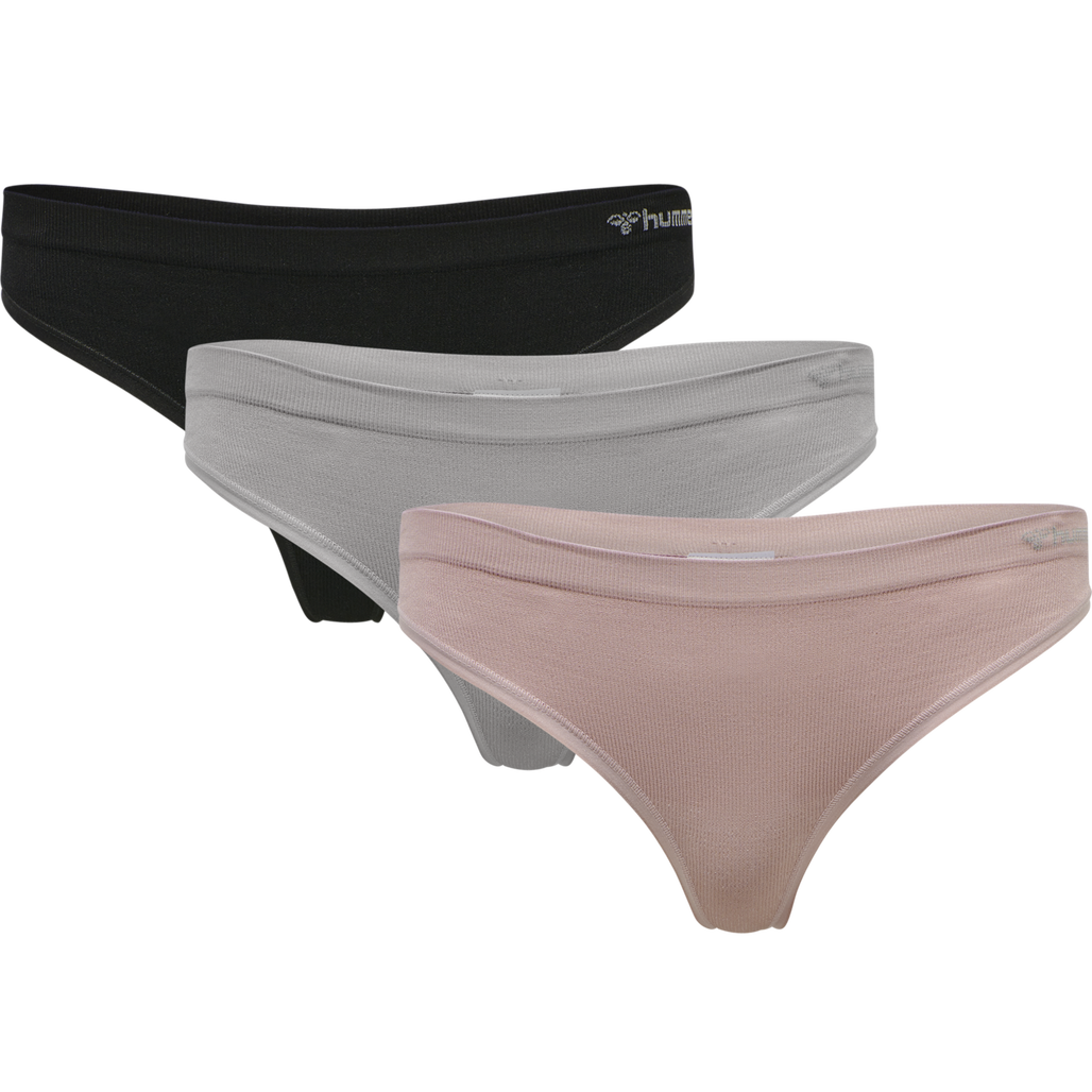 hmlJUNO 3 PACK SEAMLESS THONG