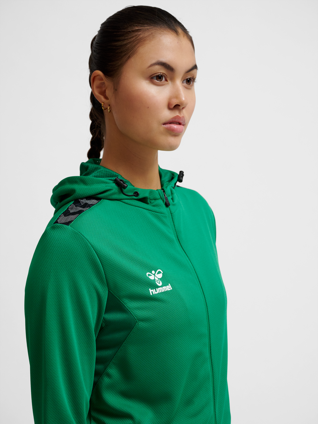 hmlAUTHENTIC PL ZIP HOODIE WOMAN