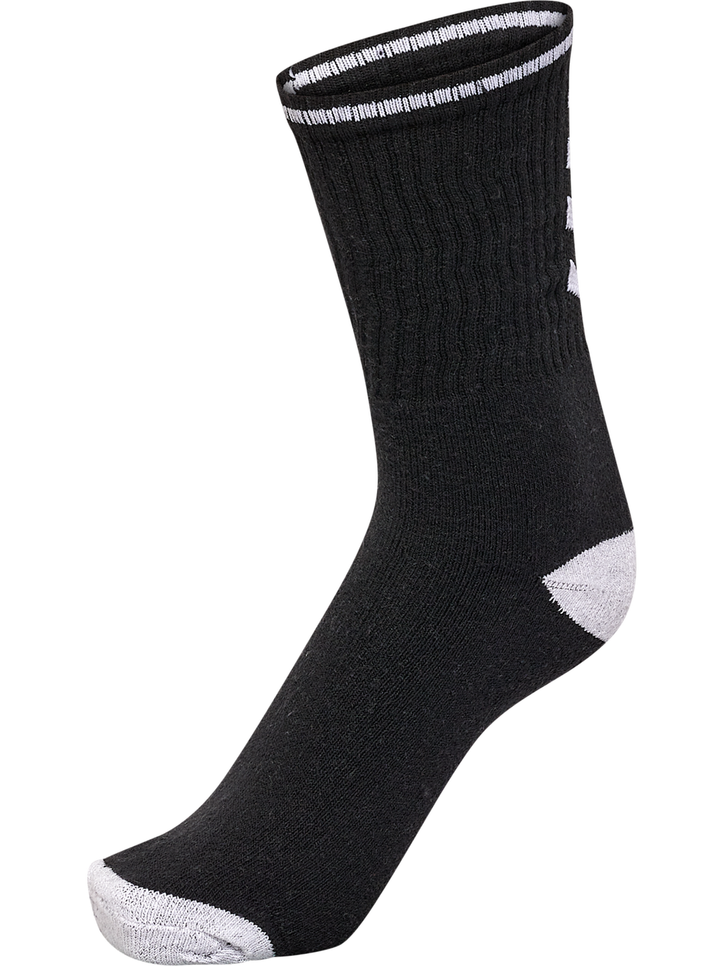 hml3-PACK SINGLE STRIPE CREW SOCK