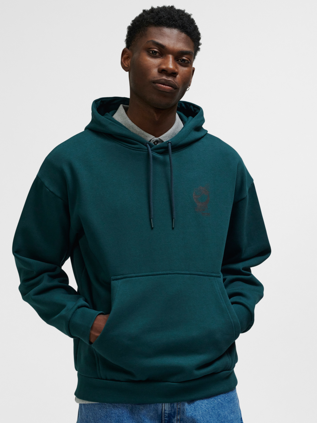 hmlLOOSE HOODIE WRONG YELLOW