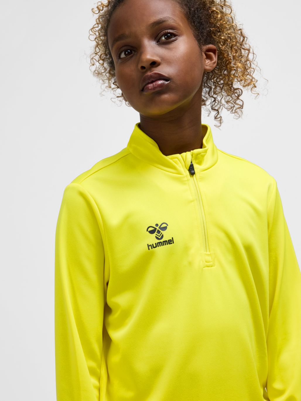 hmlESSENTIAL HALF-ZIP KIDS