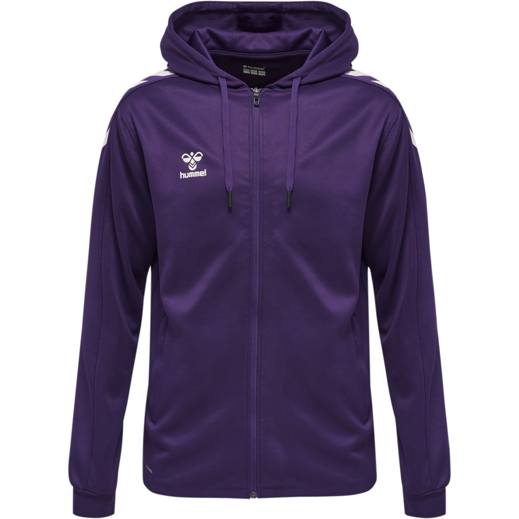 hmlCORE XK POLY ZIP HOOD SWEAT