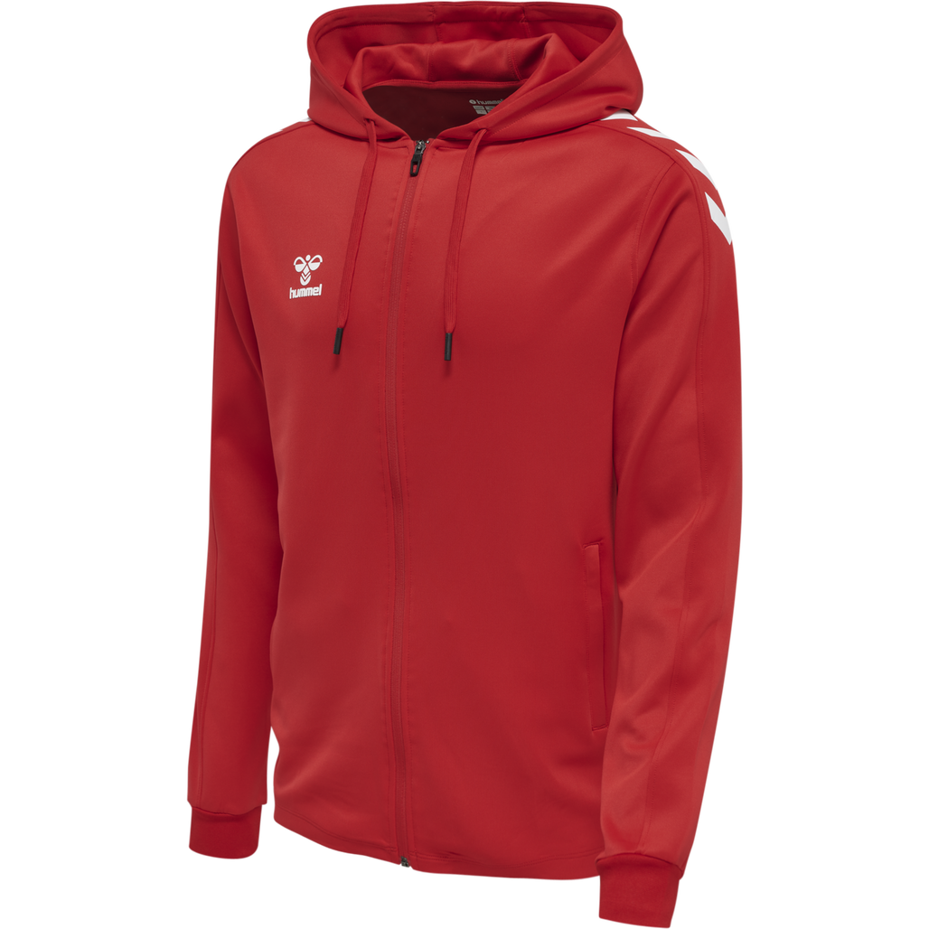 hmlCORE XK POLY ZIP HOOD SWEAT