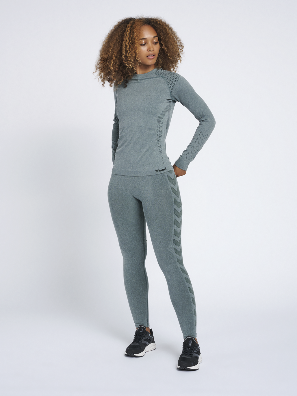 hmlCI SEAMLESS MID WAIST TIGHTS