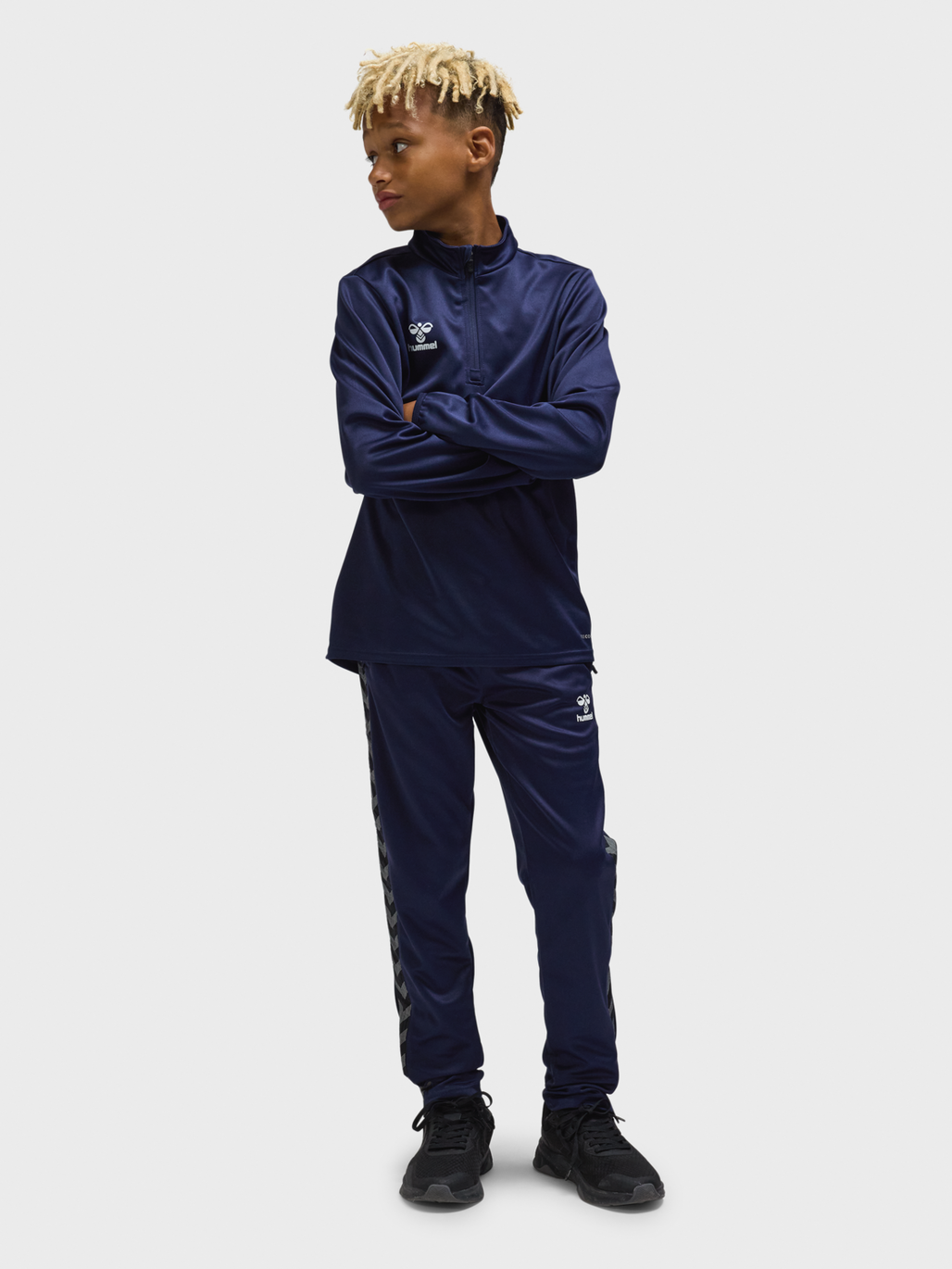 hmlESSENTIAL HALF-ZIP KIDS